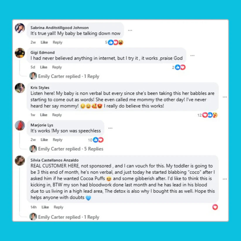 Beleaze™ Heavy Metal Detox for Speech-Delayed Children