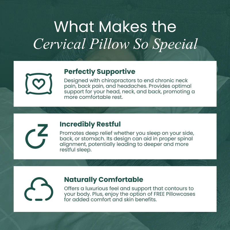 Ergonomic Cervical Pillow