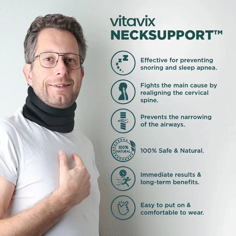 NeckSupport™ | Never snore again