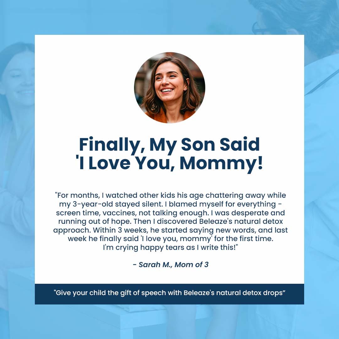 Beleaze™ Heavy Metal Detox for Speech-Delayed Children