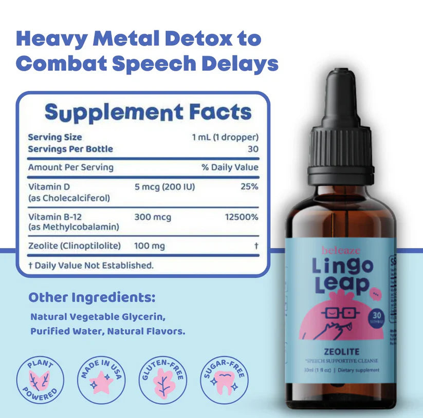 Beleaze™ Heavy Metal Detox for Speech-Delayed Children